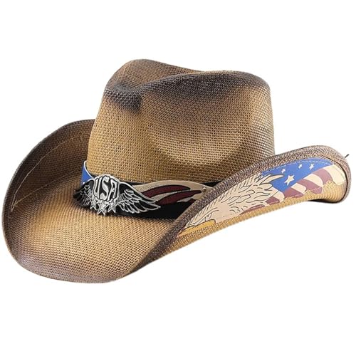 Chapeau Panama en paille tressée pour festival de musique et protection solaire en plein air