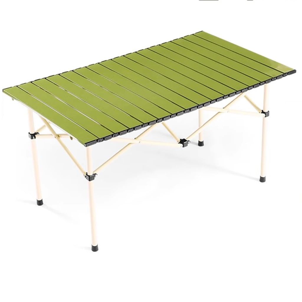Table de camping pliante en métal solide pour pique-niquer sans contrainte