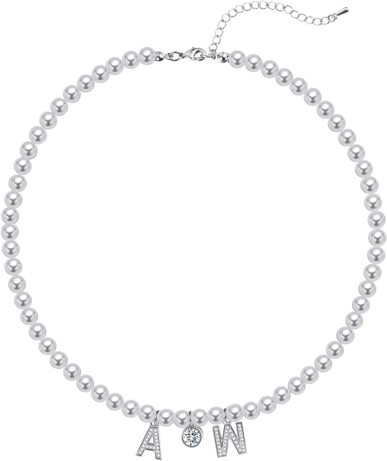 Holy roseA&W Beaded Necklace Gift for Women Men Fans