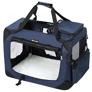 FEANDREA hondentas, transporttas, 81 x 58 x 58 cm, donkerblauw PDC80Z