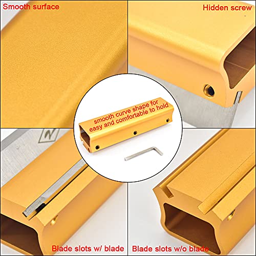 BLSGBUIDING Jointer Planer Blade Sharpener 6" Woodworking Knife Sharpening Jig Aluminum - 1pack by BLSGBUIDING - Image 4