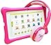 Produktbild Ingo INU075P - Tablet mit Kopfhörern und Hülle, pink