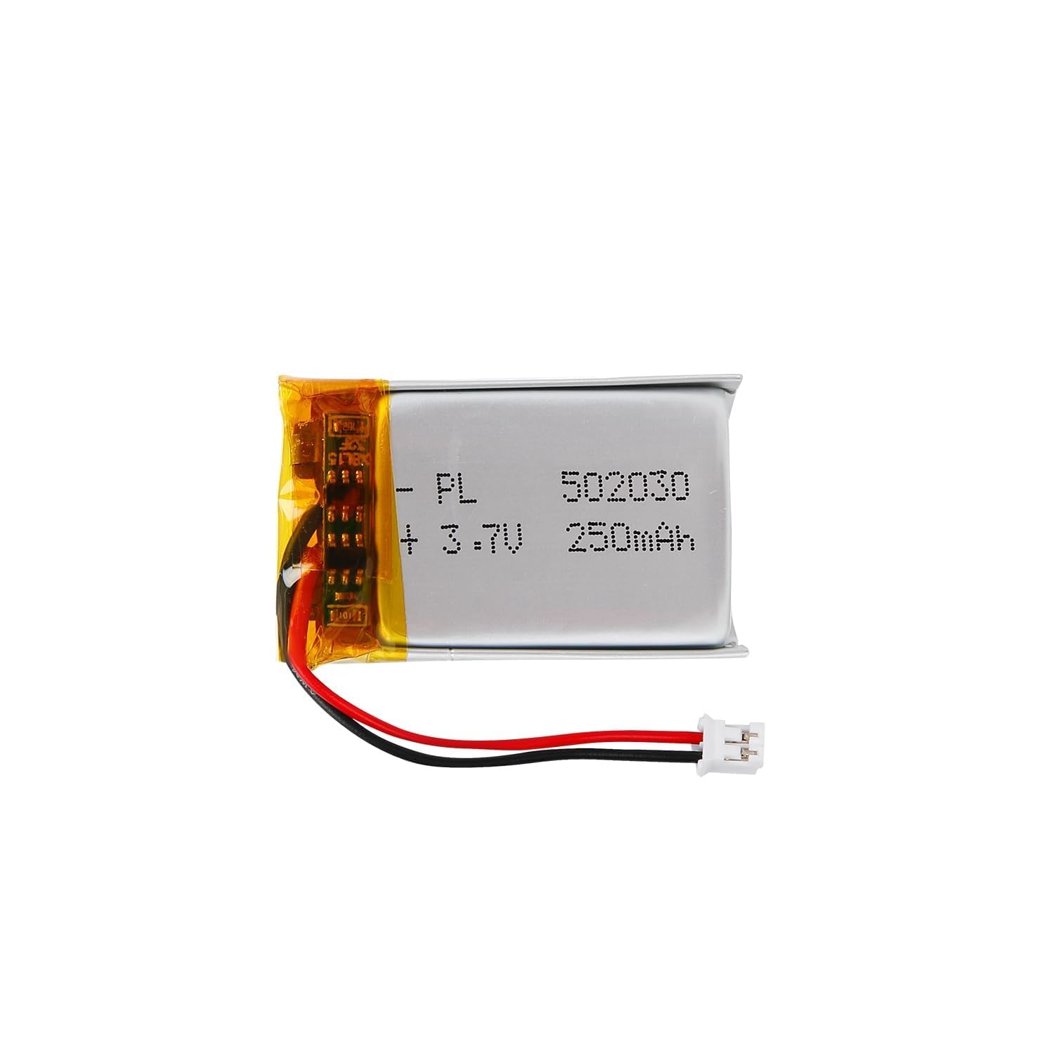 Batería Lipo 3.7V, 380mAh 702030 a Iones de Litio con conexión 2P-PH con Paso 2,0 mm — view 56