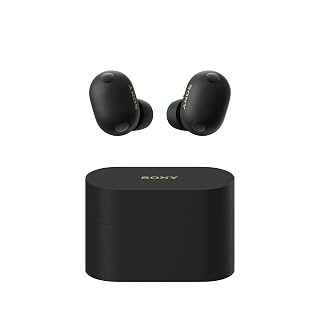 Sony WF-1000XM6 écouteurs sans Fil à réduction de Bruit, Bluetooth, Intra-Auriculaires, Son High res Signature, appels clairs, égaliseur 10 Bandes, Batterie 24heures, IPX4, iOS et Android - Noir - Amazon product rated Grade A