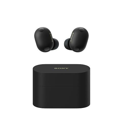 Sony WF-1000XM6 Flagship kabellose Noise Cancelling-Kopfhörer, Bluetooth, In-Ear-Kopfhörer, Sony Hi-Res-Sound, klare Anrufe, 10-Band-EQ, 24 Std.-Akkulaufzeit (NC An), IPX4 – Schwarz