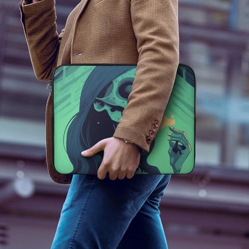 Funda para portátil 10 pulgadas con diseño esqueleto miniatura 6