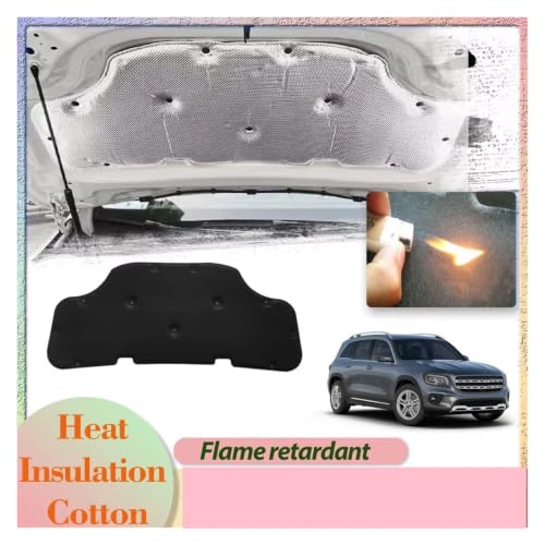 Coussin d'isolation capot Mercedes GLB résout bruit et chaleur moteur - 3