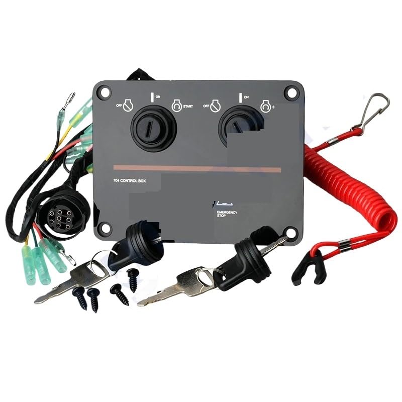Panneau de commutation Yamaha 6K1-82570 pour sorties en mer sécurisées en bi-moteur
