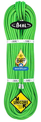 Beal Opera 8.5Mm Rope With Unicore 60M Goldendry Green #TOP17