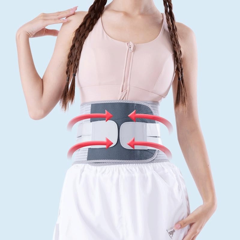 Soporte y protección lumbar presión elástica fitness M miniatura 3