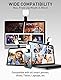64 LED Handy Selfie Licht - 5 Lichtmodi Clip Fotolicht Phone Selfi Light Klammer Videoleuchte Handylicht Portable Kameralicht für iPhone, Videokonferenz, TikTok, Laptop