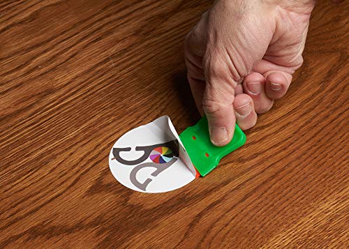 Miniscraper Plastic Razor Blade Set, Safe Scrape Double Edged Blades #TOP6