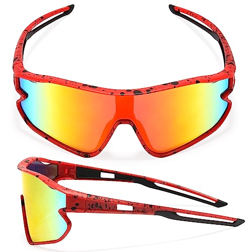 Mudysson Kids Baseball Sunglasses For Youth, Lightweight Fashionable Uv400 Softball Tennis Basketball Glasses For Boys Girls. thumb #1