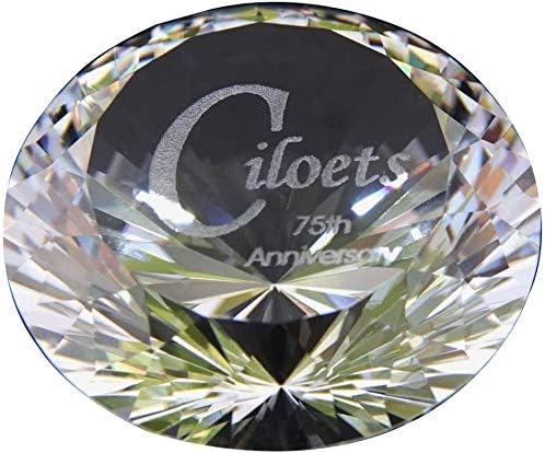 4′ Diamond paperweight (CLEAR) FREE ENGRAVING,DIAMOND DECOR,CRYSTAL GEM,CRYSTAL DIAMOND SHAPED,CRYSTAL STONE,