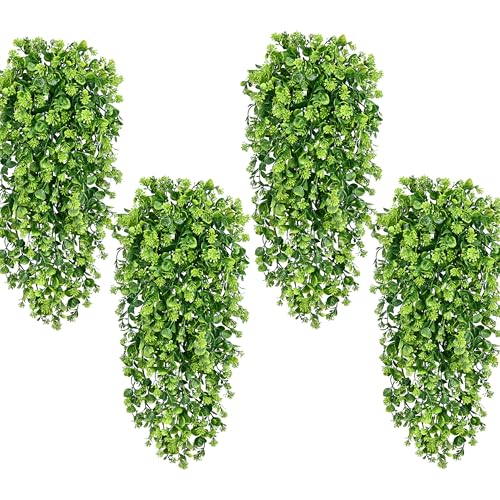 Waipfaru 8Pcs Fake Hanging Plants 3ft Fake Plants Vines Greenery