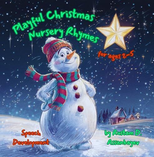 Playful Christmas Nursery Rhymes: Speech Development (Nursery Rhymes for Children) (English Edition)