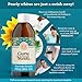 GuruNanda Original Oil Pulling Mouthwash, Promotes Deep Cleaning, with Coconut & Sesame for Teeth & Gum Health & Fresh Breath, with Tongue Scraper, Alcohol-Free, 8.45 Fl Oz