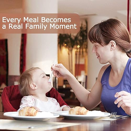 Hook On Chair,Clip on High Chair, Fold-Flat Storage Portable Baby Feeding Seat, High Load Design, Attach to Fast Table Chair Removable Seat for Home and Travel(Red)
