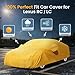 Dozentro Heavy Duty Car Cover Custom Fit Lexus LC500 LC500h RC200t RC300 RC350 RCF, Waterproof All Weather for Automobiles, Full Exterior Covers Sun Rain UV Protection