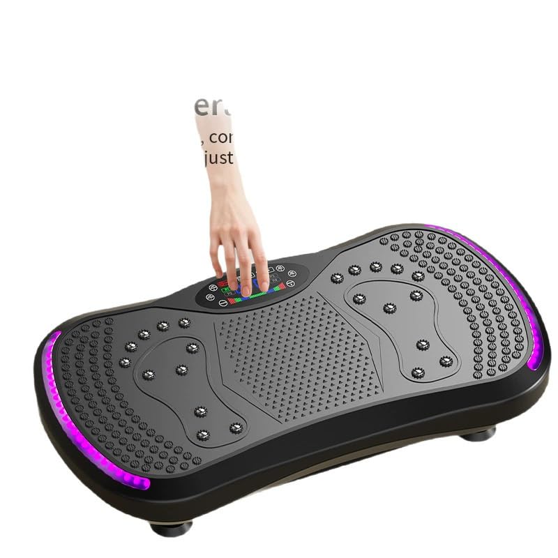Vibration Plate Exercise Machine Health Fitness Full Body Vibration Platform for Weight Loss Home Fitness 450 Lbs Capacity