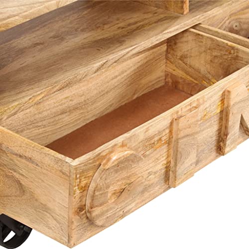 Tv Cabinet,Tv Table,Rustic Tv Stand,Media Cabinet,Tv Desk Storage Rack,Media Console Table With Storage Cabinet,Industrial Contemporary Tv Cabinet, Sideboard, Solid Mango Wood 47.2"X11.8"X18.9" #TOP4