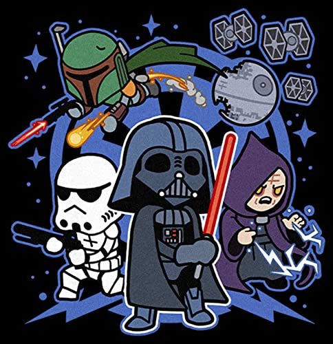 STAR WARS Girl's Cartoon Empire T-Shirt2