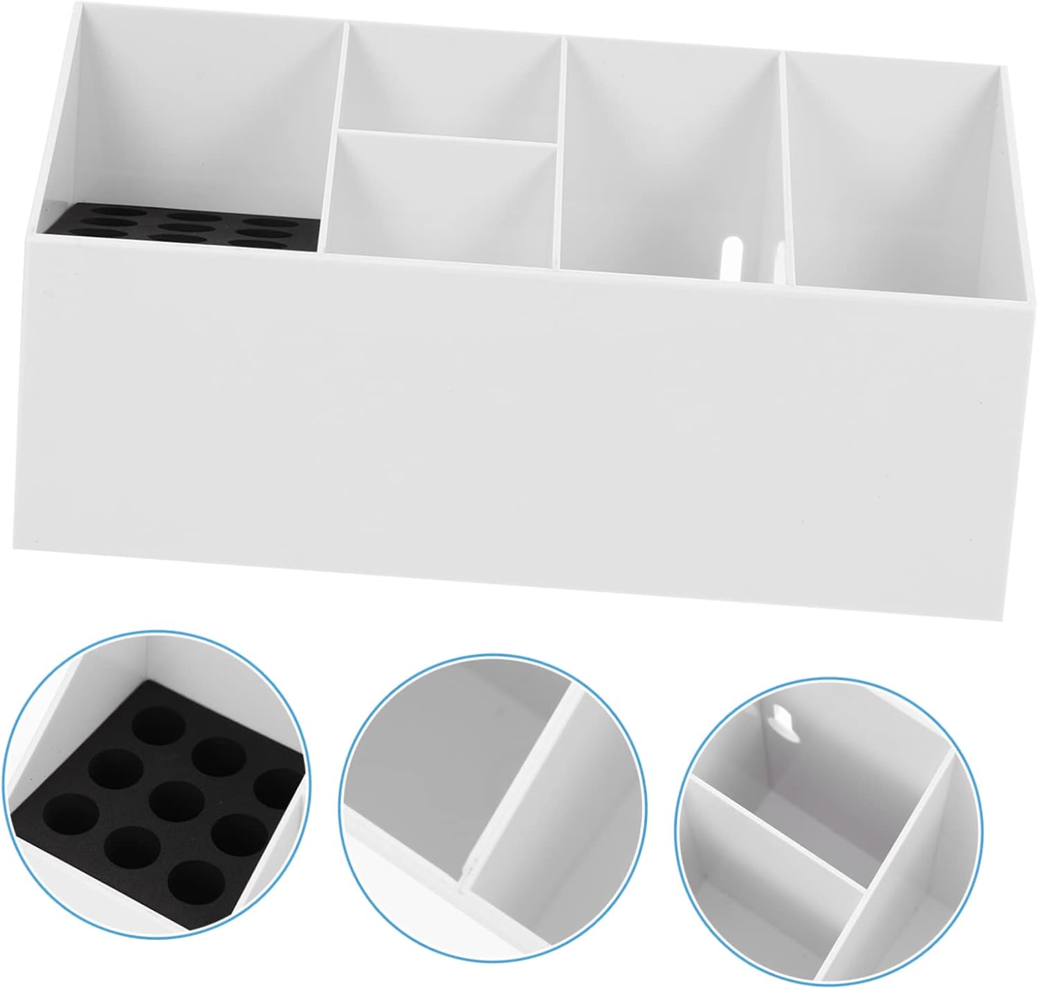 CALLARON Hair Scissor Comb Holder Stand for Hairdressing Tools Organizer Box for Scissors and Brushes Professional Barber Tool Storage Suitable for Stylists and Salons