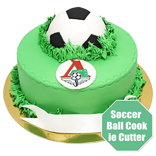 4Pcs Soccer Cookie Cutter Set Hexagon Cookie Cutter Plastic Soccer Cookie Cutters Shapes Football Biscuit Cutters For Baking Mould Cake Decorations #TOP5