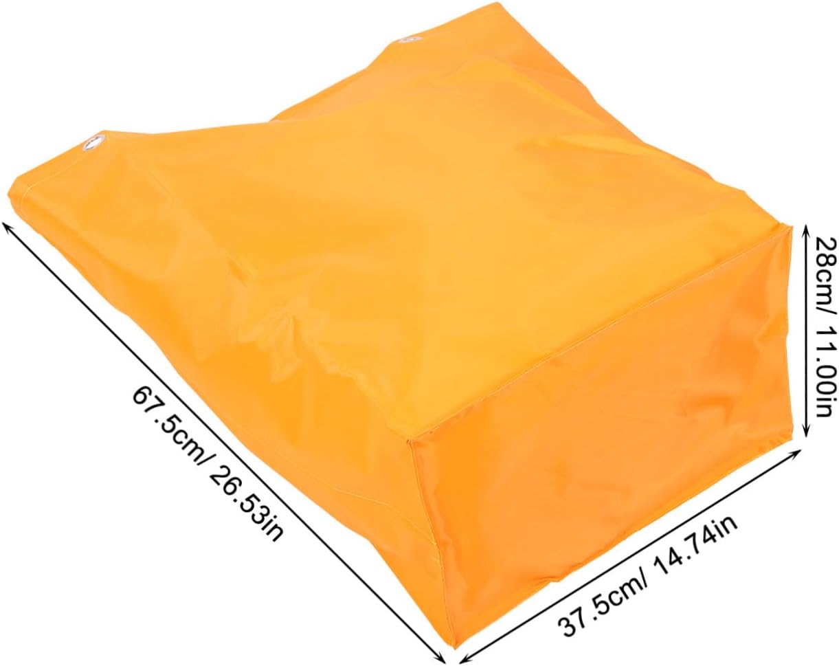 Replacement Janitorial Cart Bag Durable Cleaning Cart Pouch for Housekeepers Multipurpose Sturdy Cleaning Bags for Janitorial