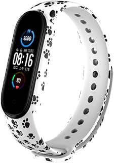 Pulseiras NSmart compatível com MI BAND 5/6 + Película - Nandos-Store (Patinhas)