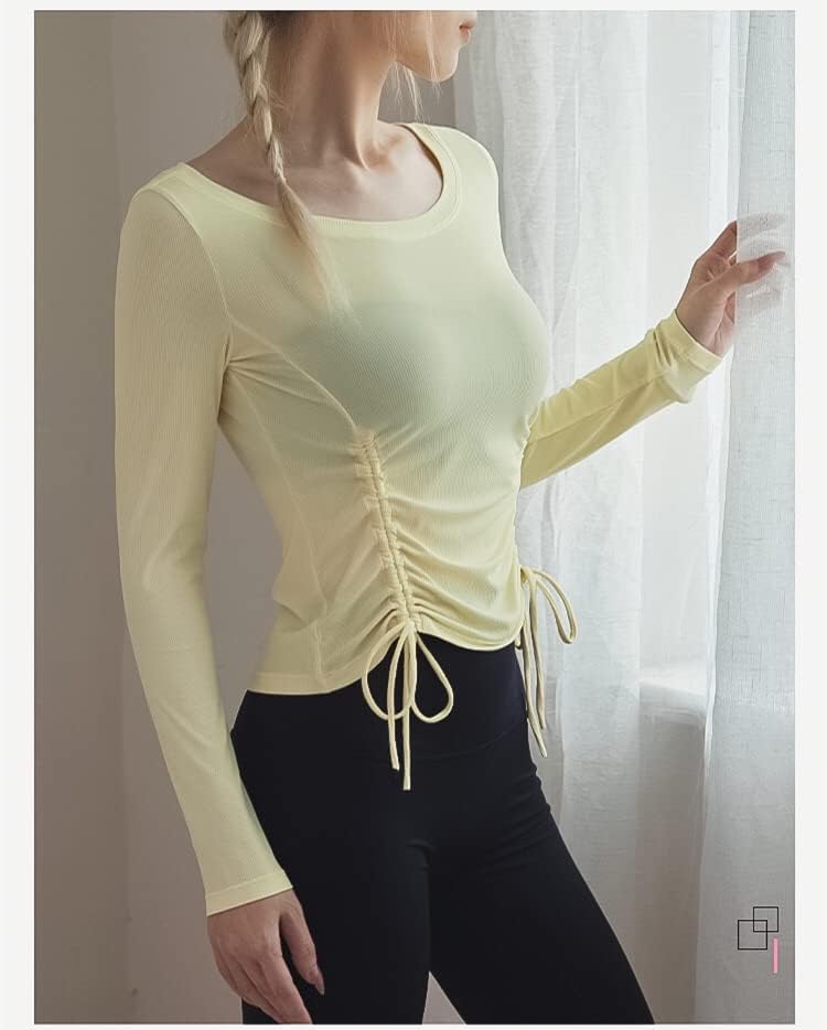 Amazon.co.jp: [SEYIXU]レディース ヨガウェア トップス 長袖