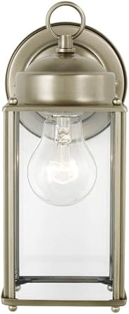 Generation Lighting New Castle Wall Sconce in Antique Brushed Nickel