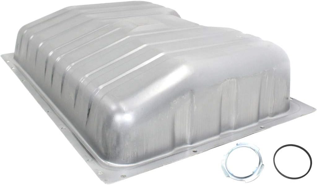 For Ford Mustang Fuel Tank 1964 65 66 67 1968 | Silver | Steel | 16 Gallons / 61 Liters Capacity | FO3900102 | C5ZZ9002D