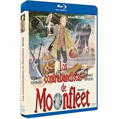 Moonfleet (1955) Blu-Ray Region B Spanish Import, Plays in English, Fritz Lang, Stewart Granger, George Sanders, Joan Greenwood