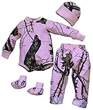 Mossy Oak Pink Baby Girls Outfit Gift Set (3-6 Month 9-12 lbs)
