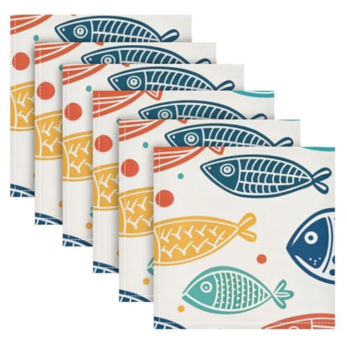 Qilmy Servilletas de Tela Pack 6 50.8x50.8 cm miniatura 6