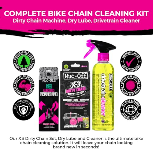 Image of Muc-Off X-3 Dirty Chain Machine - Bicycle Chain Cleaning Device for A Deep and Effective Clean - Includes