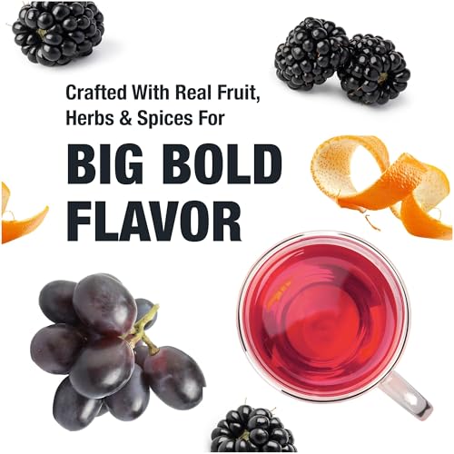 image for Tiesta Tea - Grape Escape, Loose Leaf, Juicy Grape Herbal Tea, Non Caf