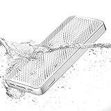 DUVOSS Altavoces portátiles Bluetooth, Altavoz Portátil Bluetooth 5.1 Altavozs Inalámbrico Sonido Stereo 360° de Alta Fidelidad Maridaje Doble...