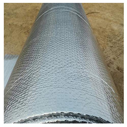 Reflectix isolering självhäftande aluminium termisk isoleringsrulle för energisparande i kylarbubbla aluminiumfolie för vind vindar husvagnar och vindar för takväggar vattenmätare (storlek: 1 x 30 m)