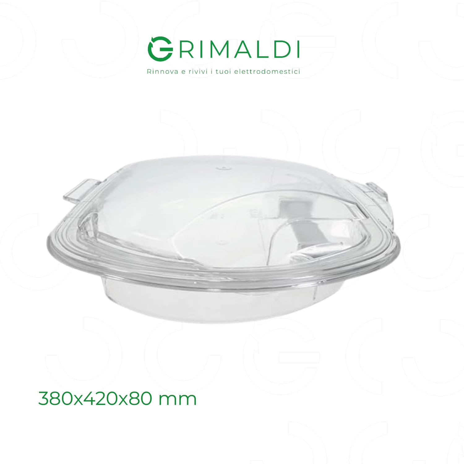 G GRIMALDI Cassetta di raccolta per acqua secca compatibile con -CANDY- codici -40009648- -40008542- -