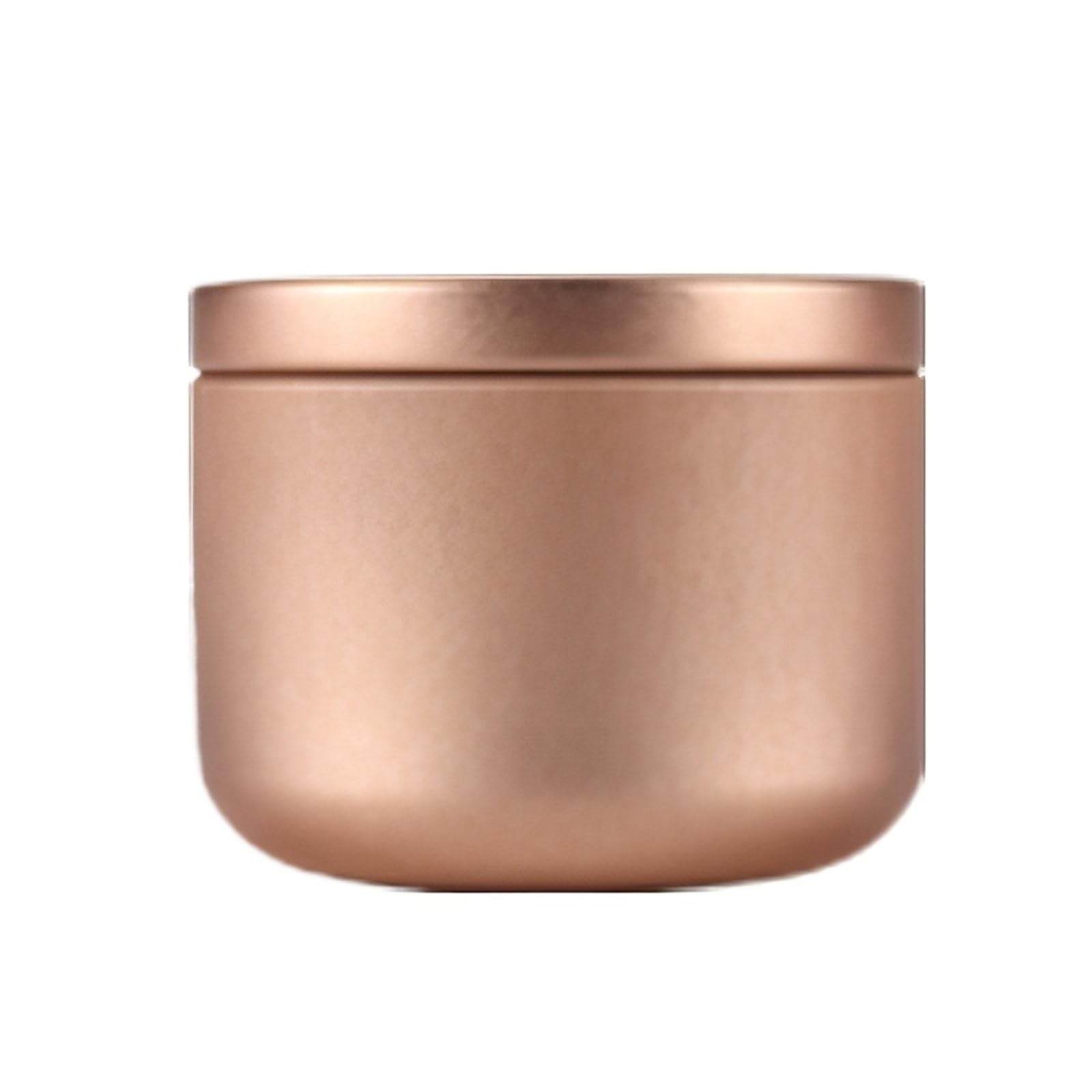 FDBTYJN Tea Caddy Travel Portable Flower Tea Packaging Sealed Cans Metal Trumpet Creative Black Small Tin Box(Gold)