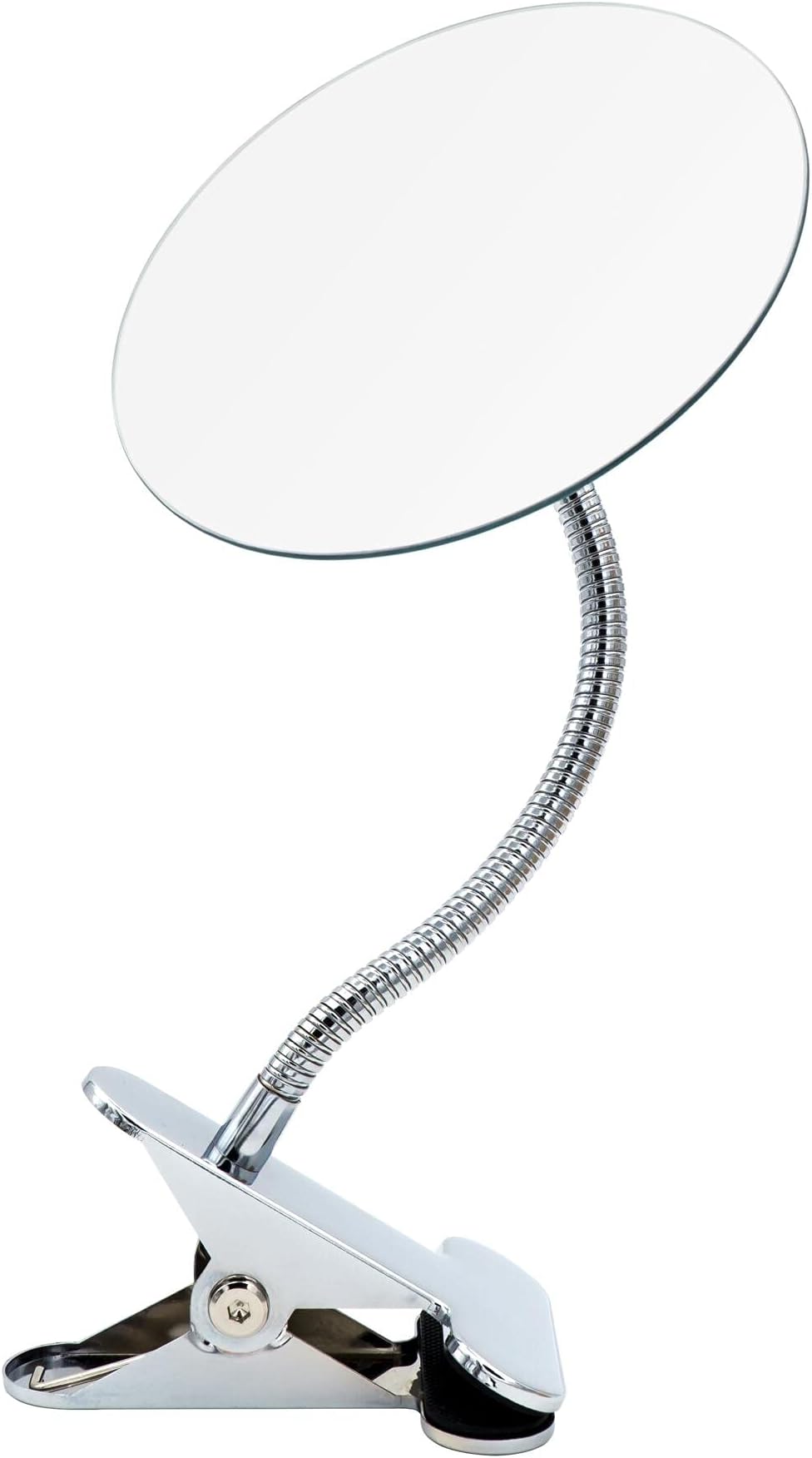 RIDDER Kasper Make-Up Mirror with 5x Magnification Flexible Modern Functional Approx. 15 x 39 cm Chrome