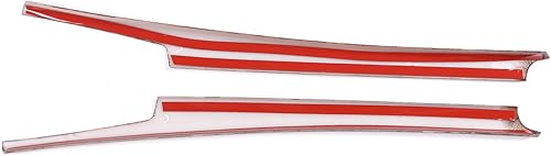 Miniatura 6 de YIWANG ABS cromado para Mercedes Benz Clase C W204 C180 C200 2007-2013 ABS Car Center Console Decoración Tiras Accesorios (grano de madera de pino)