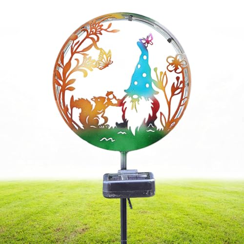 Lampes solaires extérieures décoration jardin piquets pour parterre et entrée