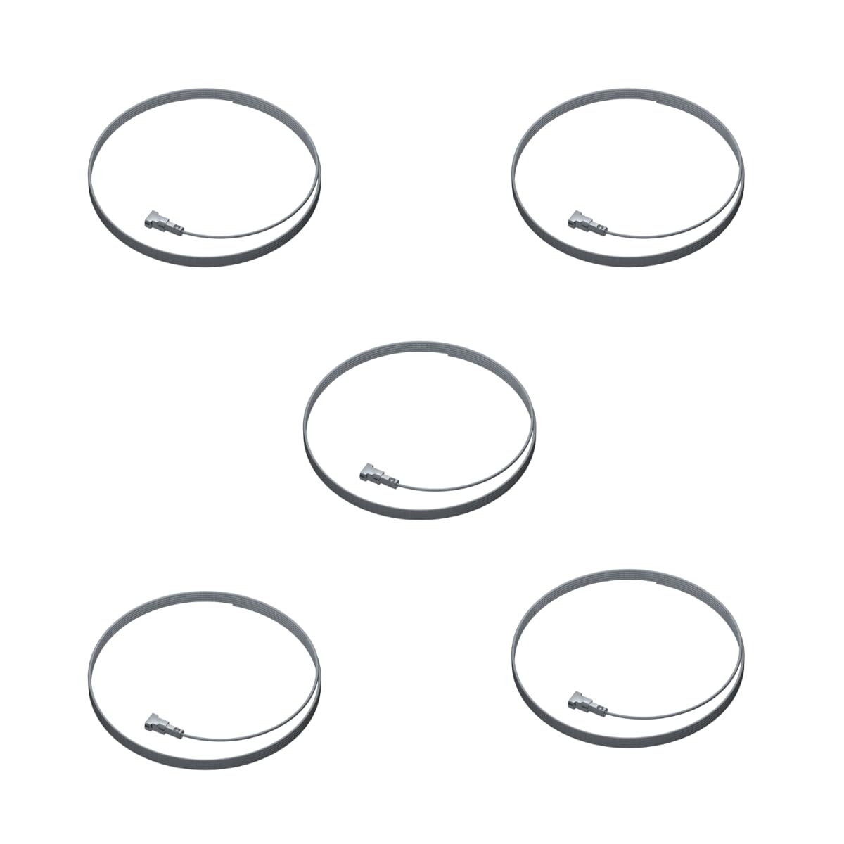 Câble Acier Twister Micro 1 mm pour cimaise Artiteq accessoire 150cm x5