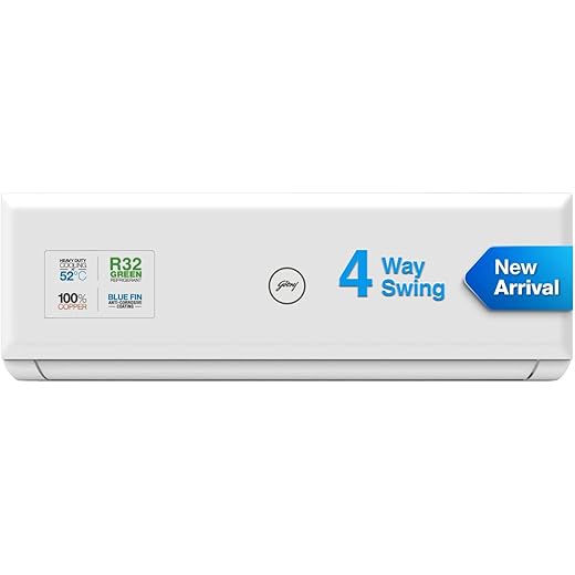 Godrej 15 Ton 3 Star 4 Way Air Swing Fixed Speed Split AC