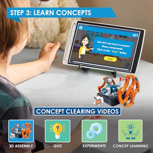 Image of Space X-Plorer DIY Kit | Build, Learn & Play | STEM Toy for Kids Age 8+ | Space Exploration Learning Kit with AR Experience | Fun Educational Game