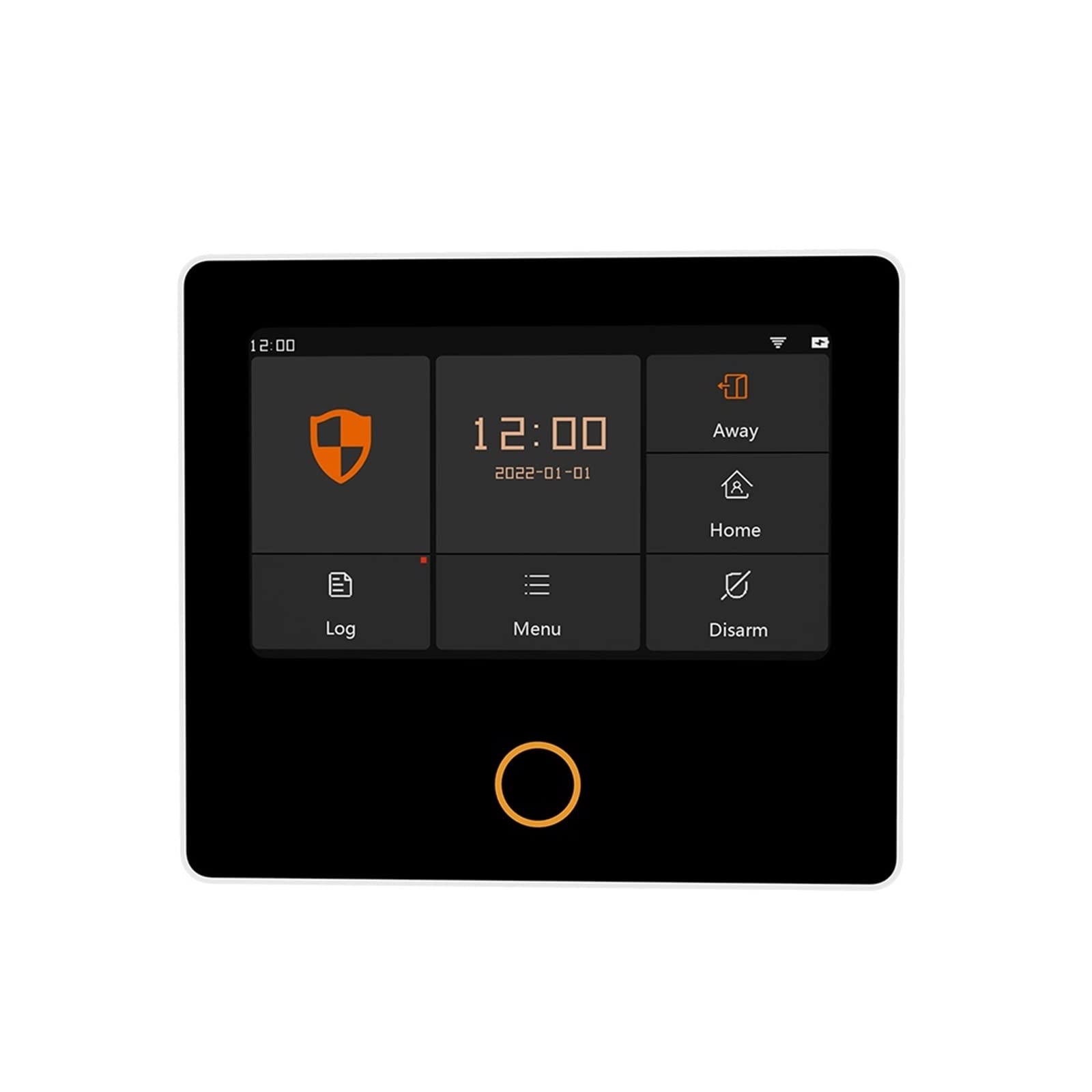Sistema di Allarme di Sicurezza Domestica, Tuya Smart Home Kit antifurto di Protezione della Sicurezza Wireless Touch Screen IPS da 4,3 Pollici Integrato 10 Lingue(Set-A Alarm Panel)
