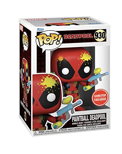 Funko Pop! Marvel: Paintball Deadpool Only At Gamestop